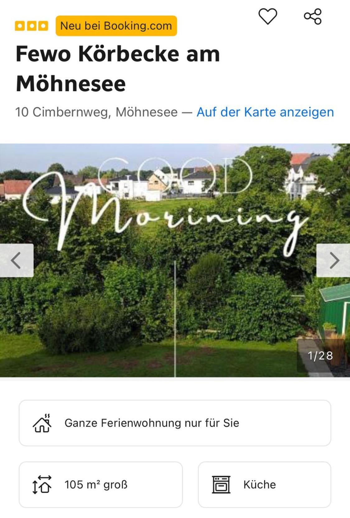 Ferienwohnung Koerbecke Am Möhnesee Zewnętrze zdjęcie